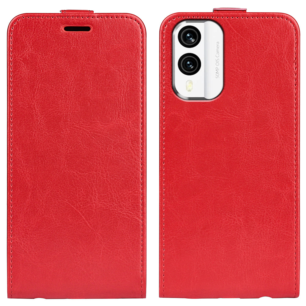 Shockproof Cell Phone Cover For Nokia X30 5G Crazy Horse Texture Vertical Flip Leather Protective Case with Card Slot Shockproof Cell Phone Cover For Nokia X30 5G Crazy Horse Texture Vertical Flip Leather Protective Case with Card Slot
